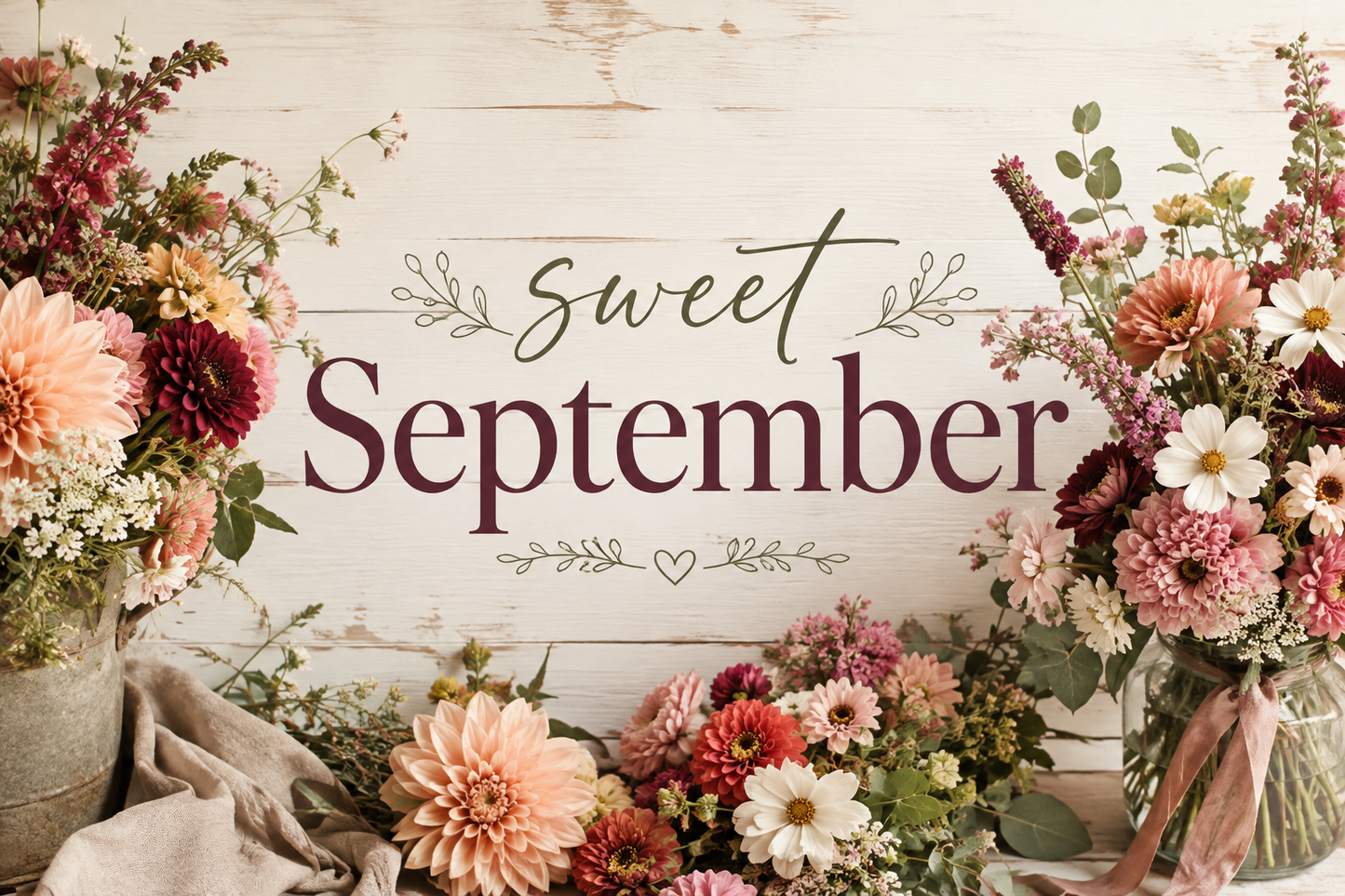 "Sweet September" Flower Subscription
