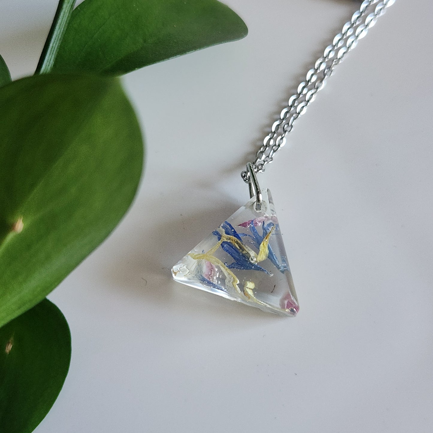 Preserved Floral Necklace