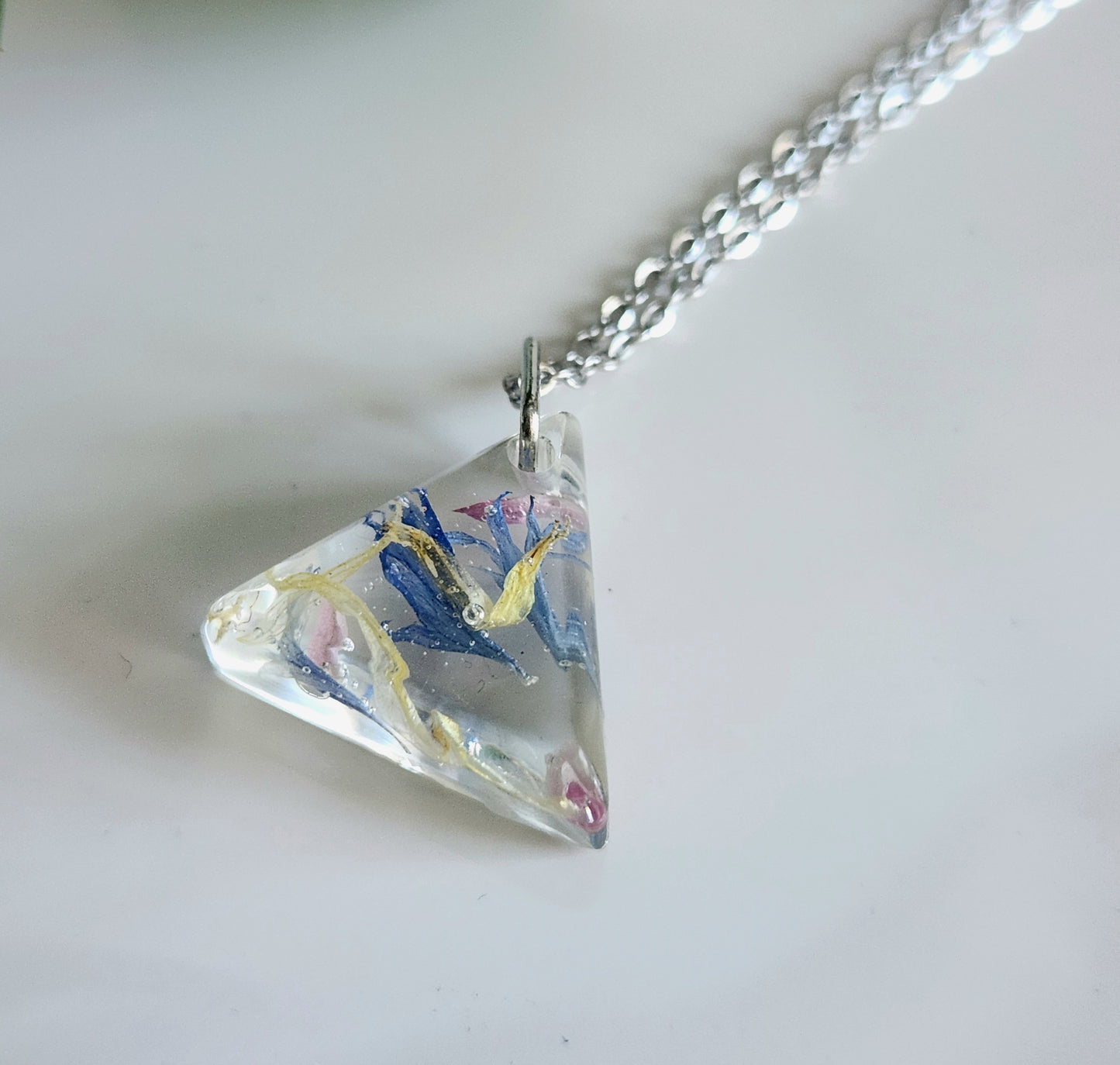 Preserved Floral Necklace