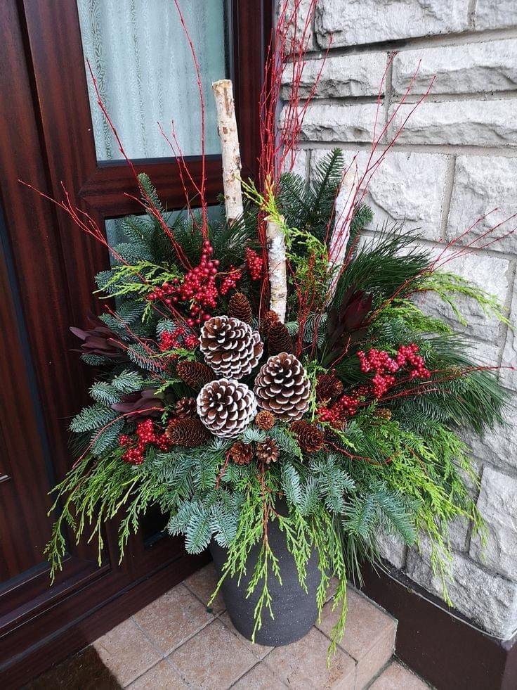 Christmas Planter Decoration and Installation Service - The Signature Christmas