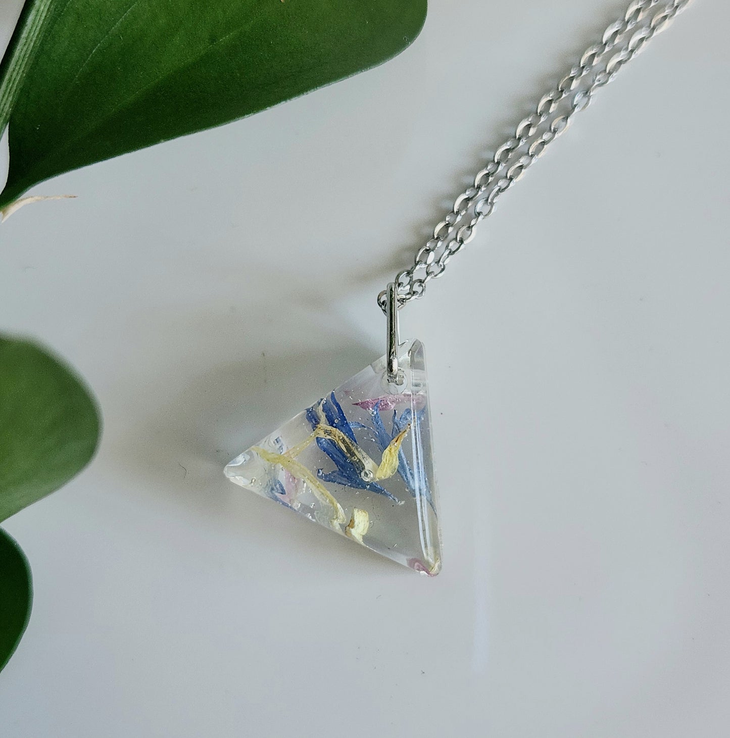 Preserved Floral Necklace