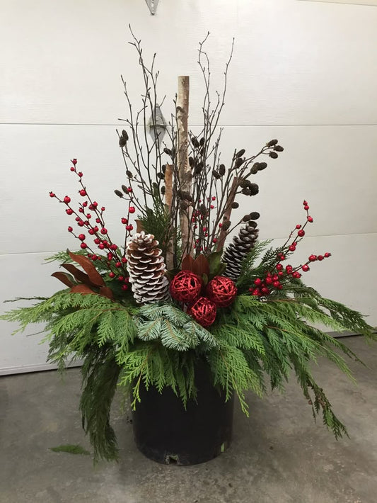 Christmas Planter Decoration and Installation Service - The Signature Christmas