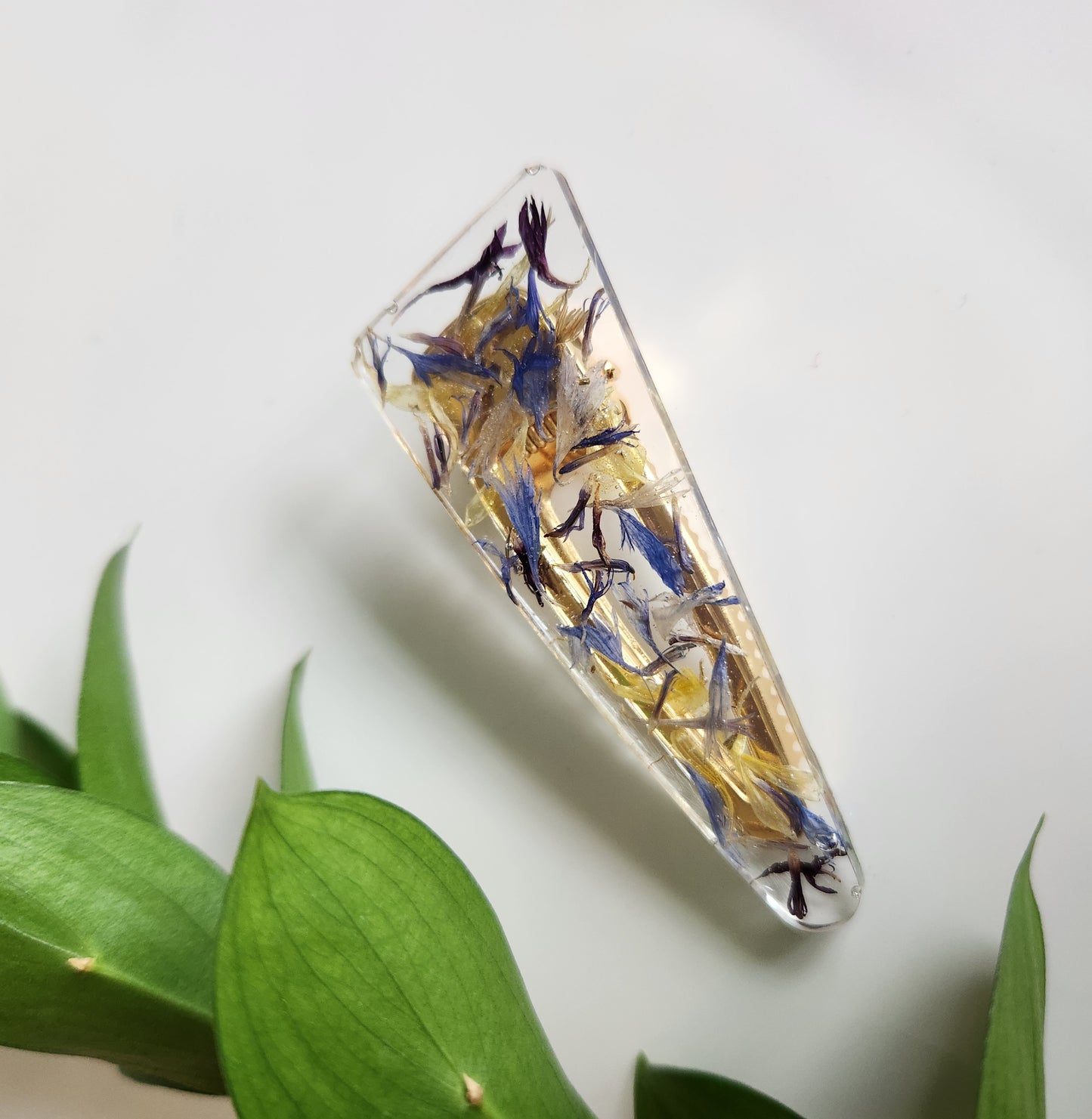 Preserved Floral Hair Clip - Mixed Flowers