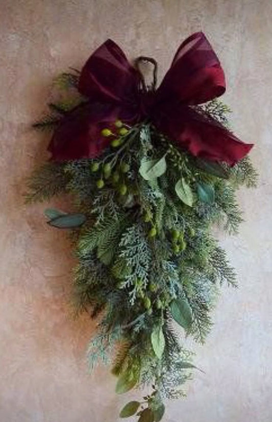 Christmas Door Swag (Preorder)