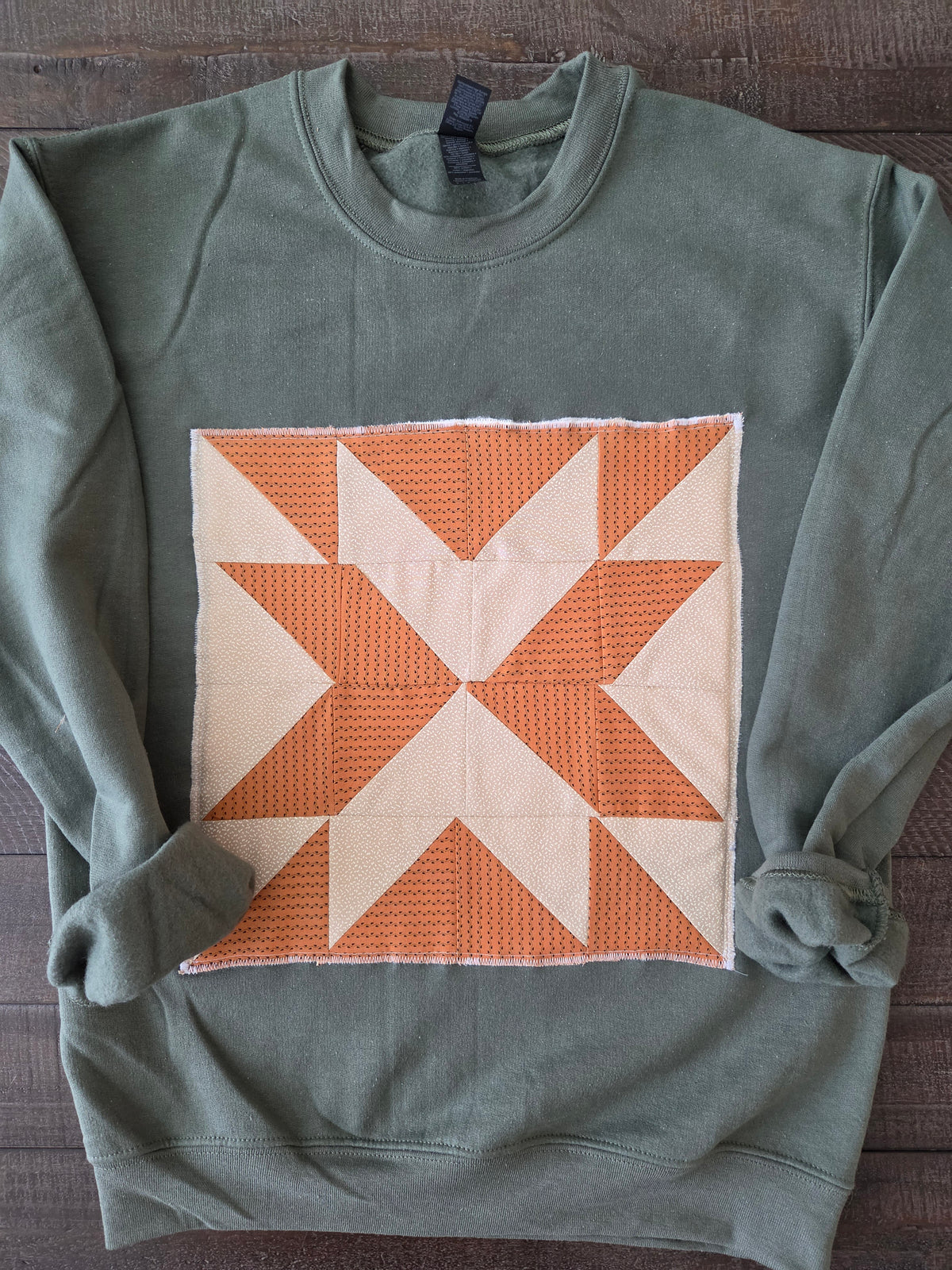 Small • Crewneck • Military Green