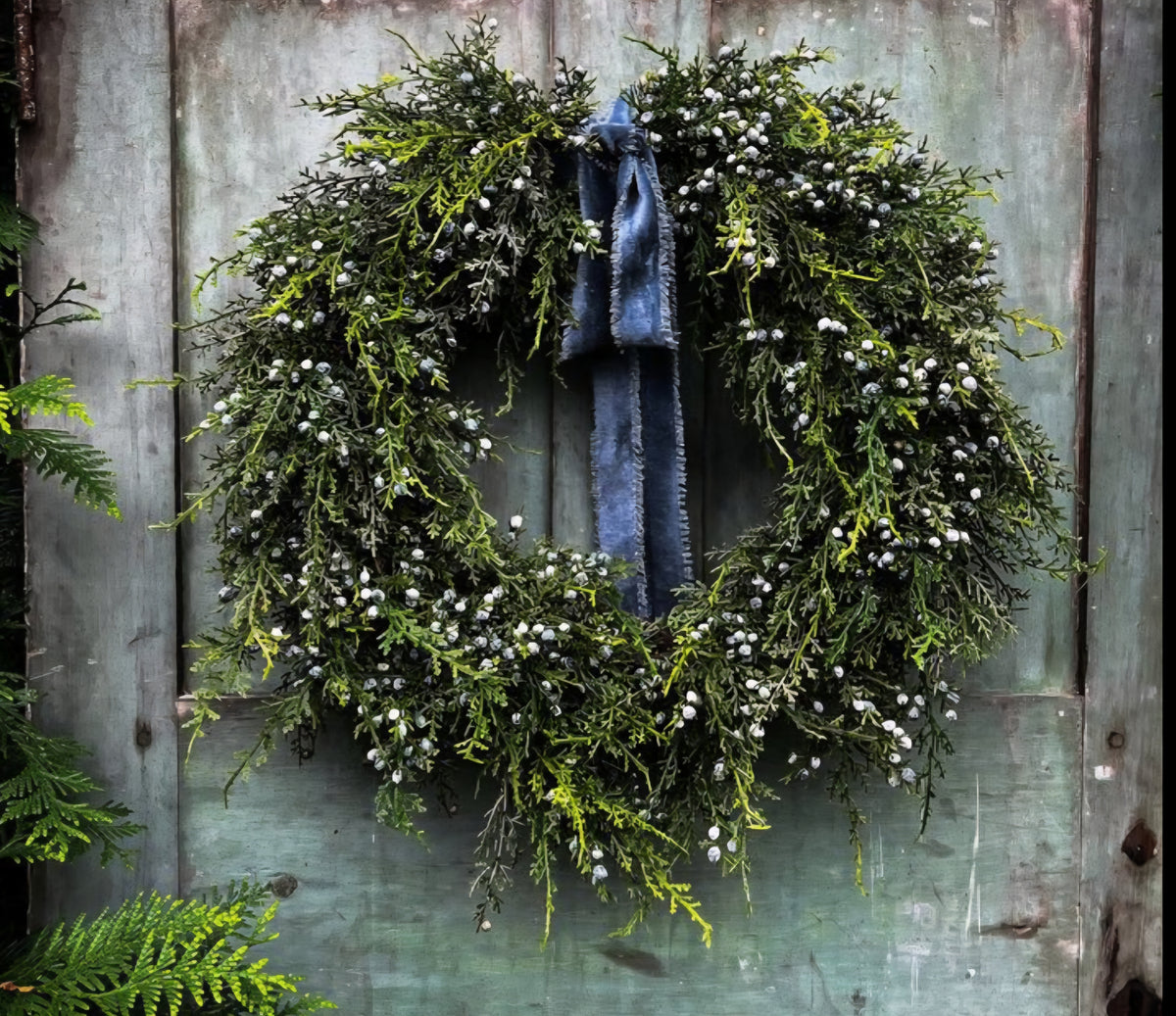 Juniper Berry Blue Wreath