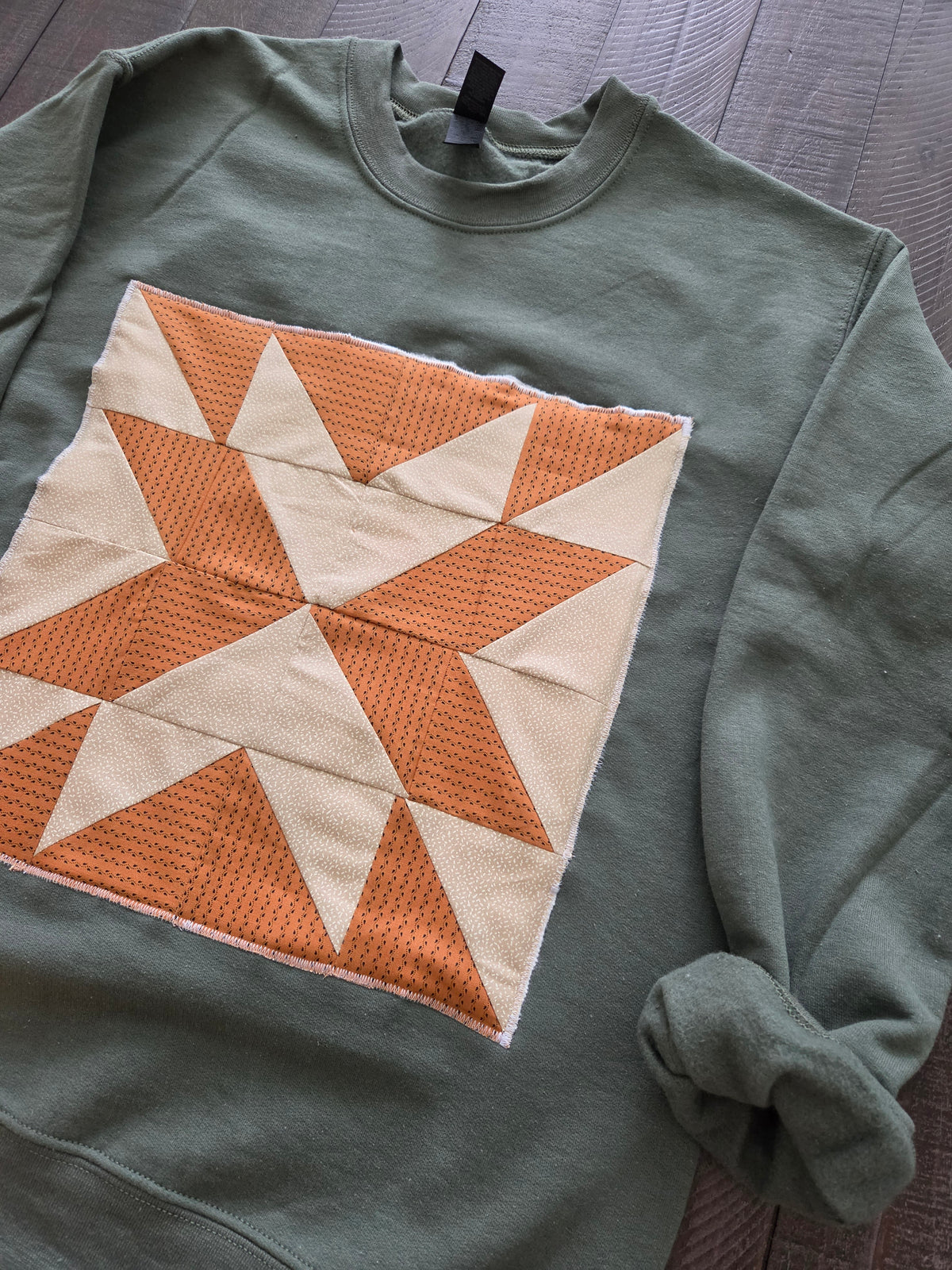 Small • Crewneck • Military Green