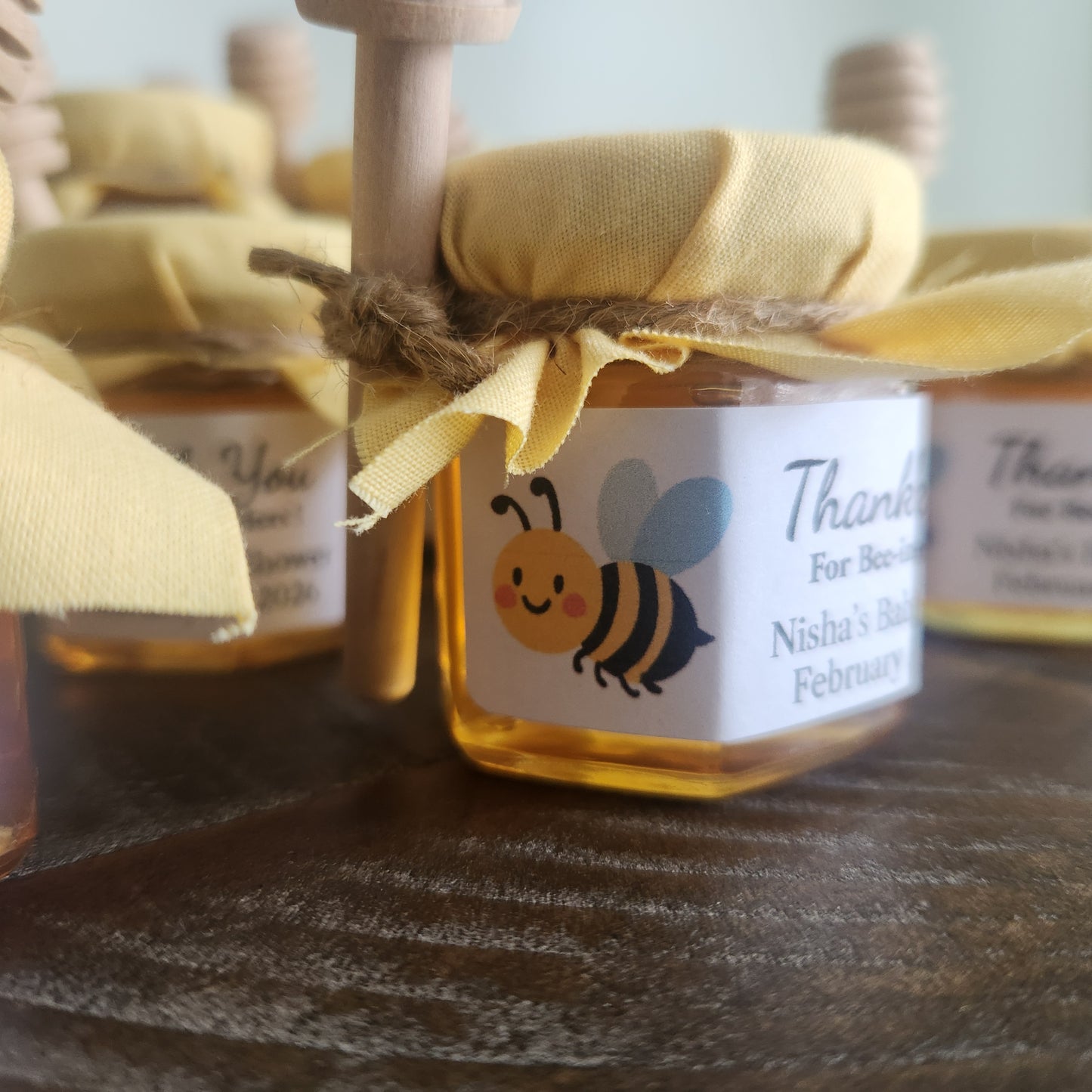 Personalized Honey Favors For Events