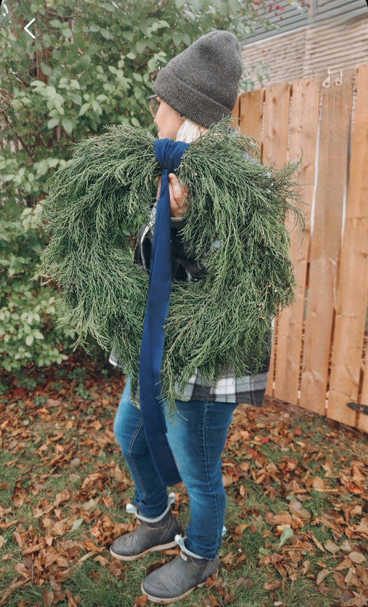 Juniper Berry Blue Wreath