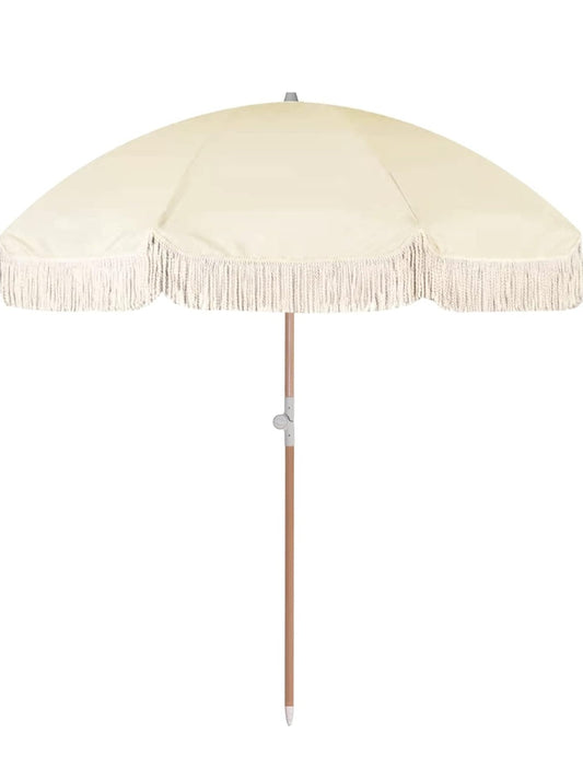 Add on: Boho Neutral Umbrella with Stand