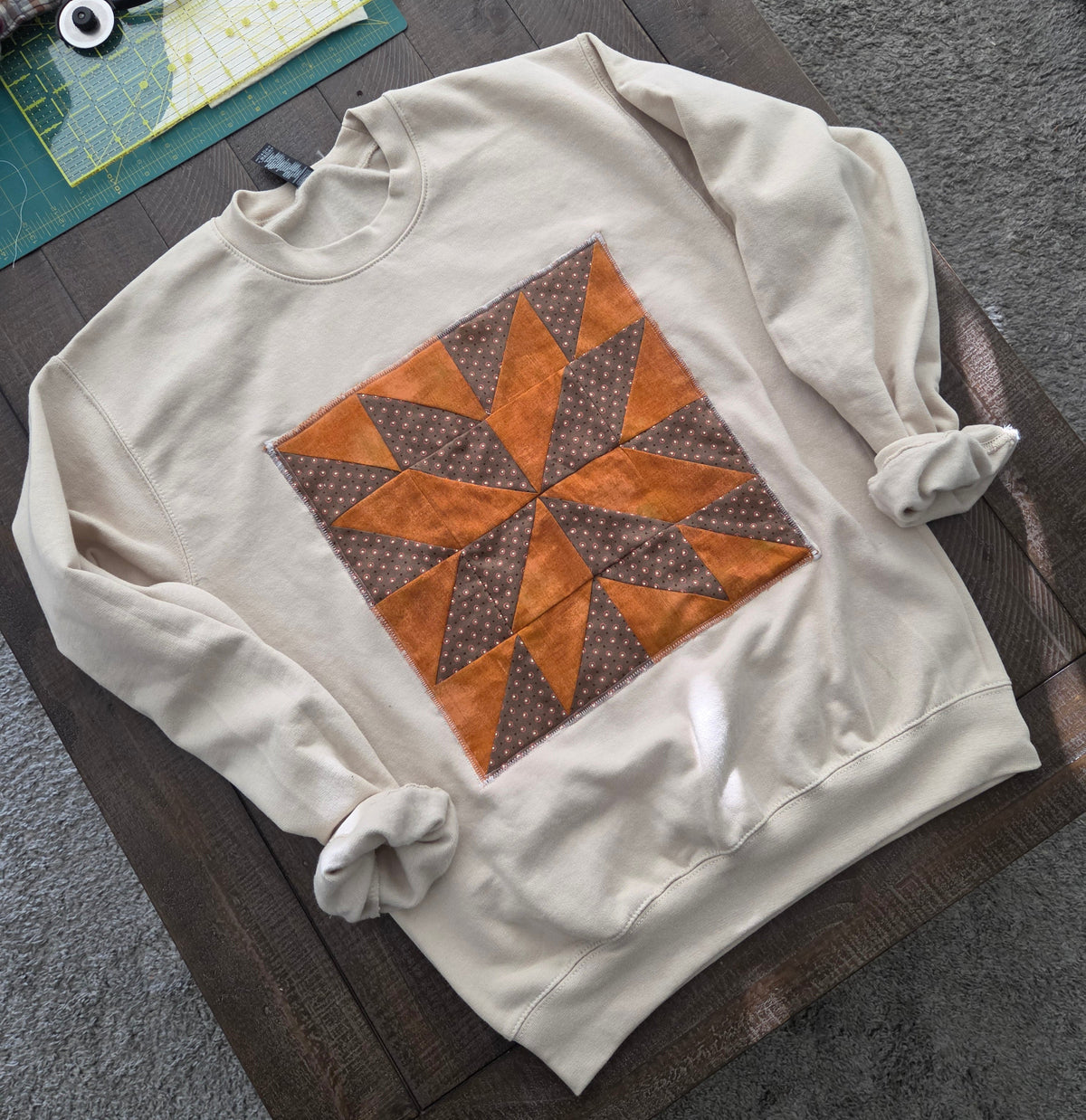 Small • Crewneck • Sand