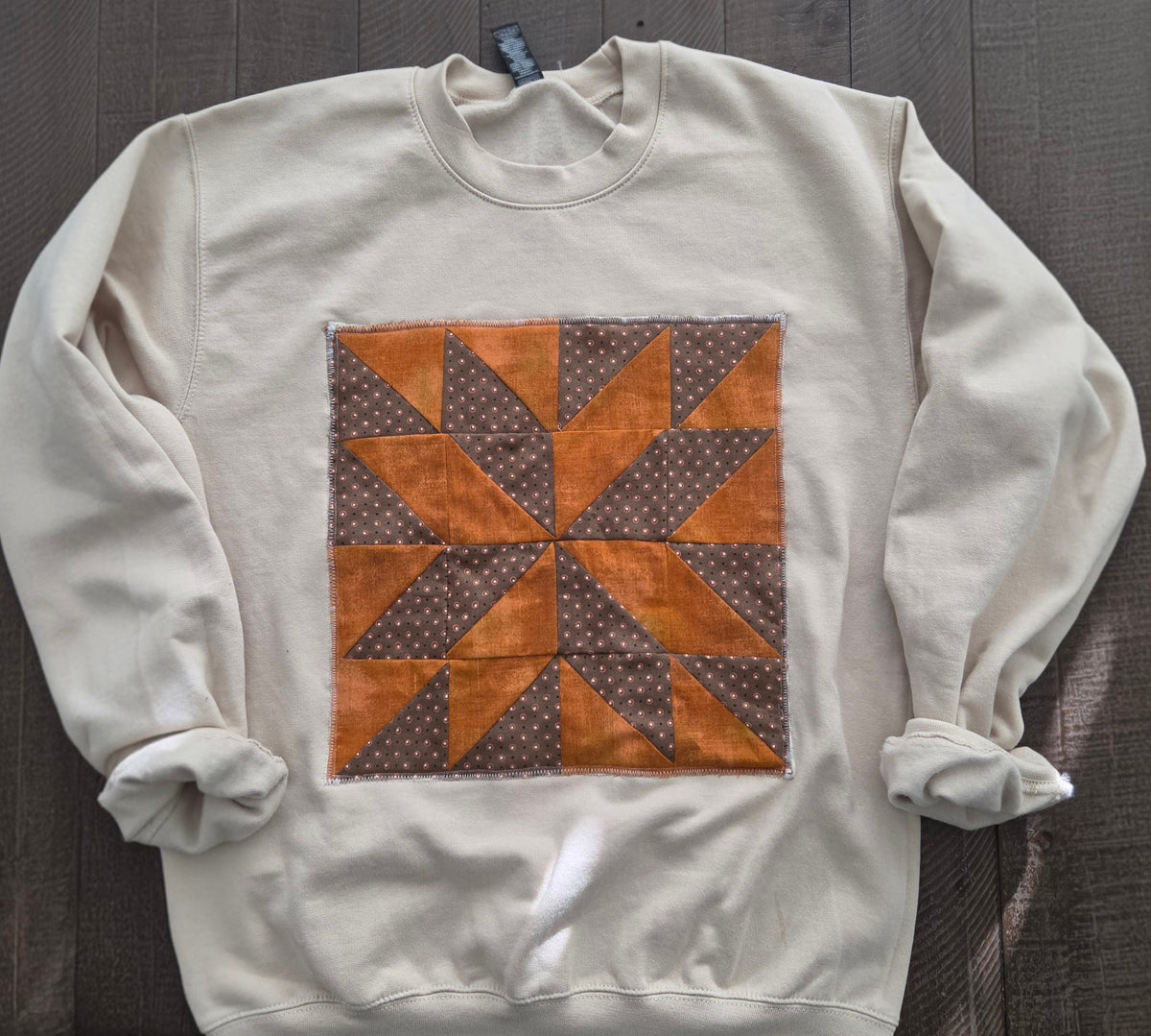 Small • Crewneck • Sand
