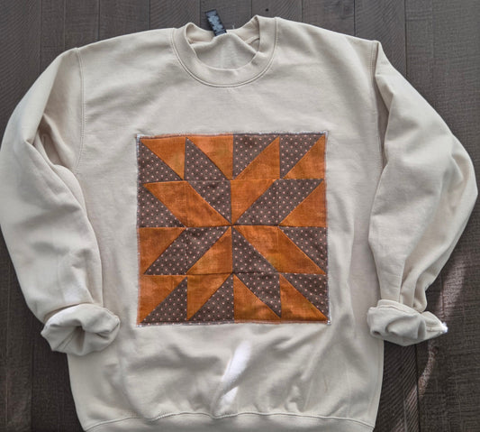 Small • Crewneck • Sand