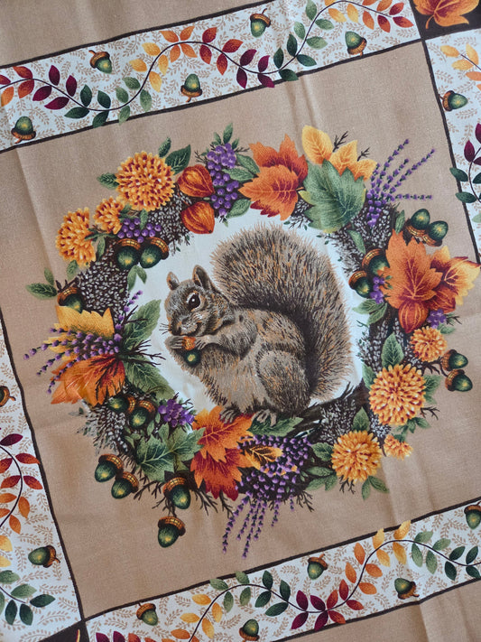 Medium • Autumn Squirrel Crewneck • Brown Savana