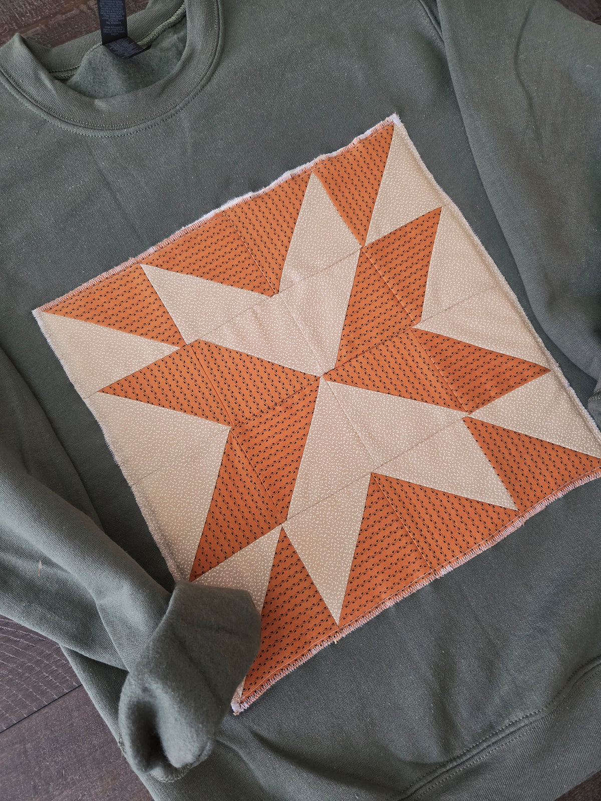 Small • Crewneck • Military Green
