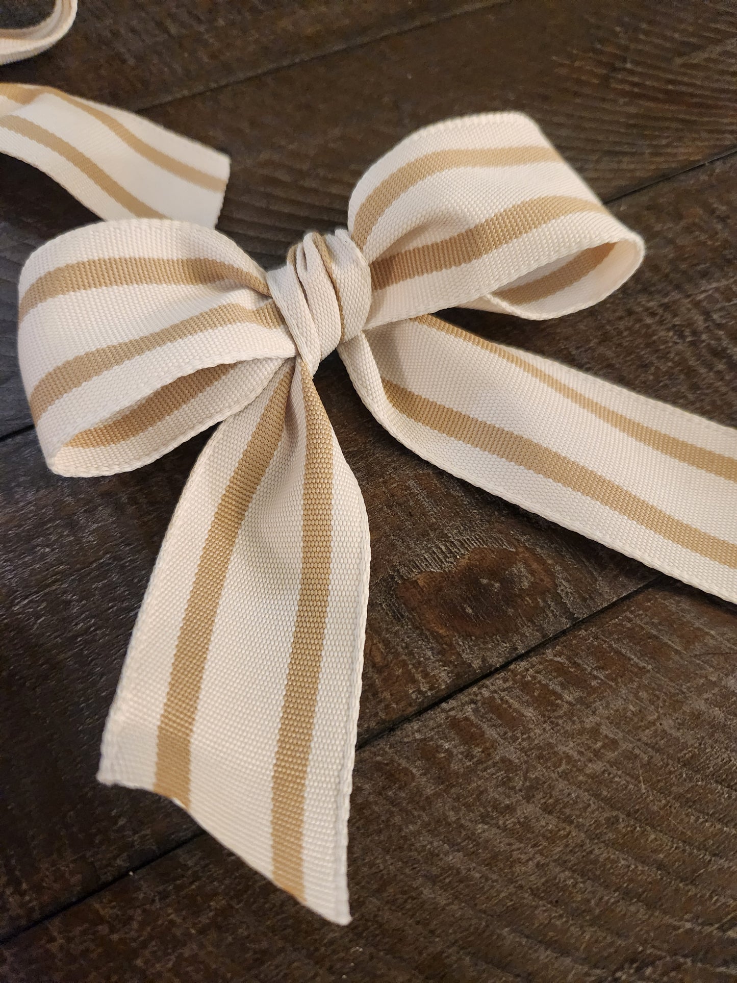 3 pack - White & Beige Bows
