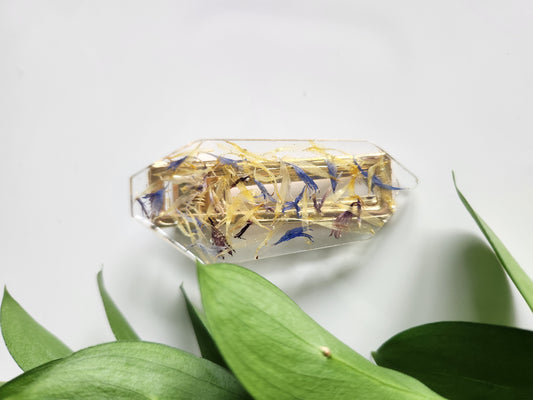 Preserved Floral Hair Clip