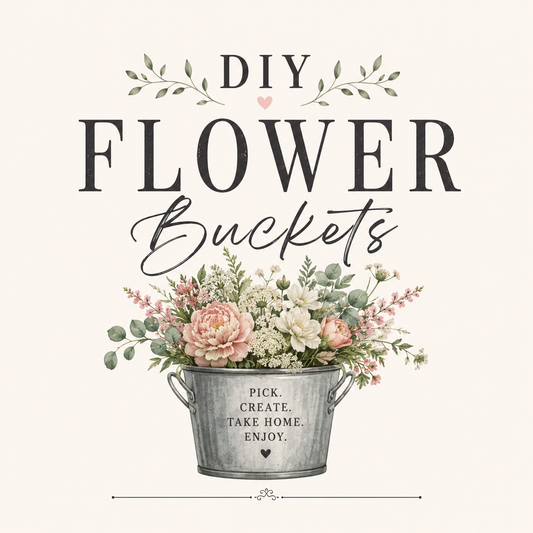DIY Bulk Flower Pail - Custom Colour Palette