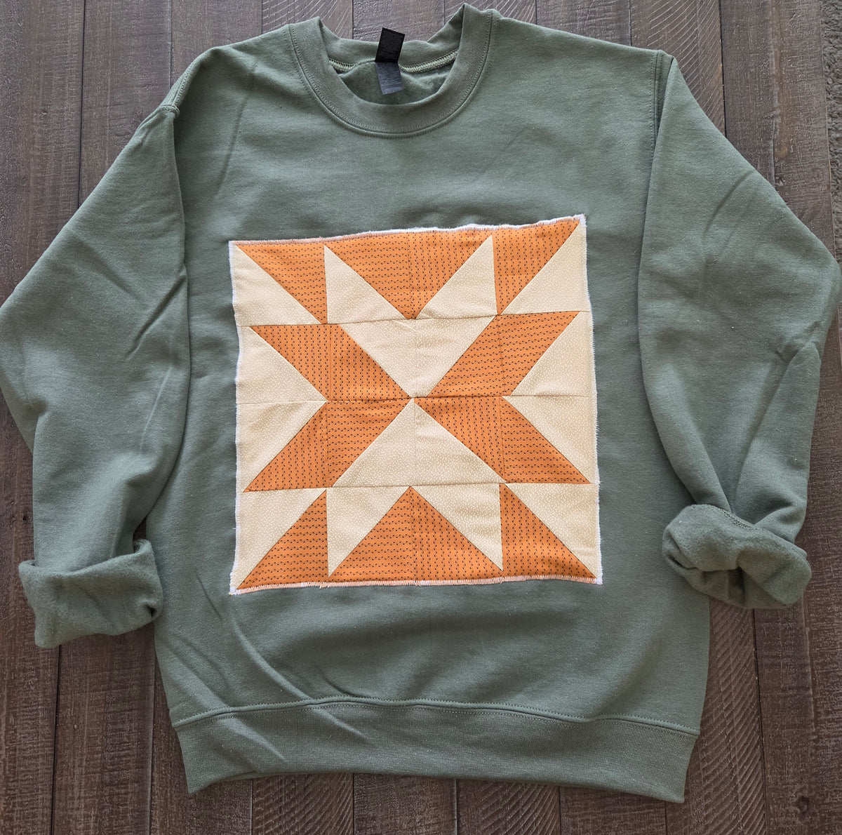 Small • Crewneck • Military Green