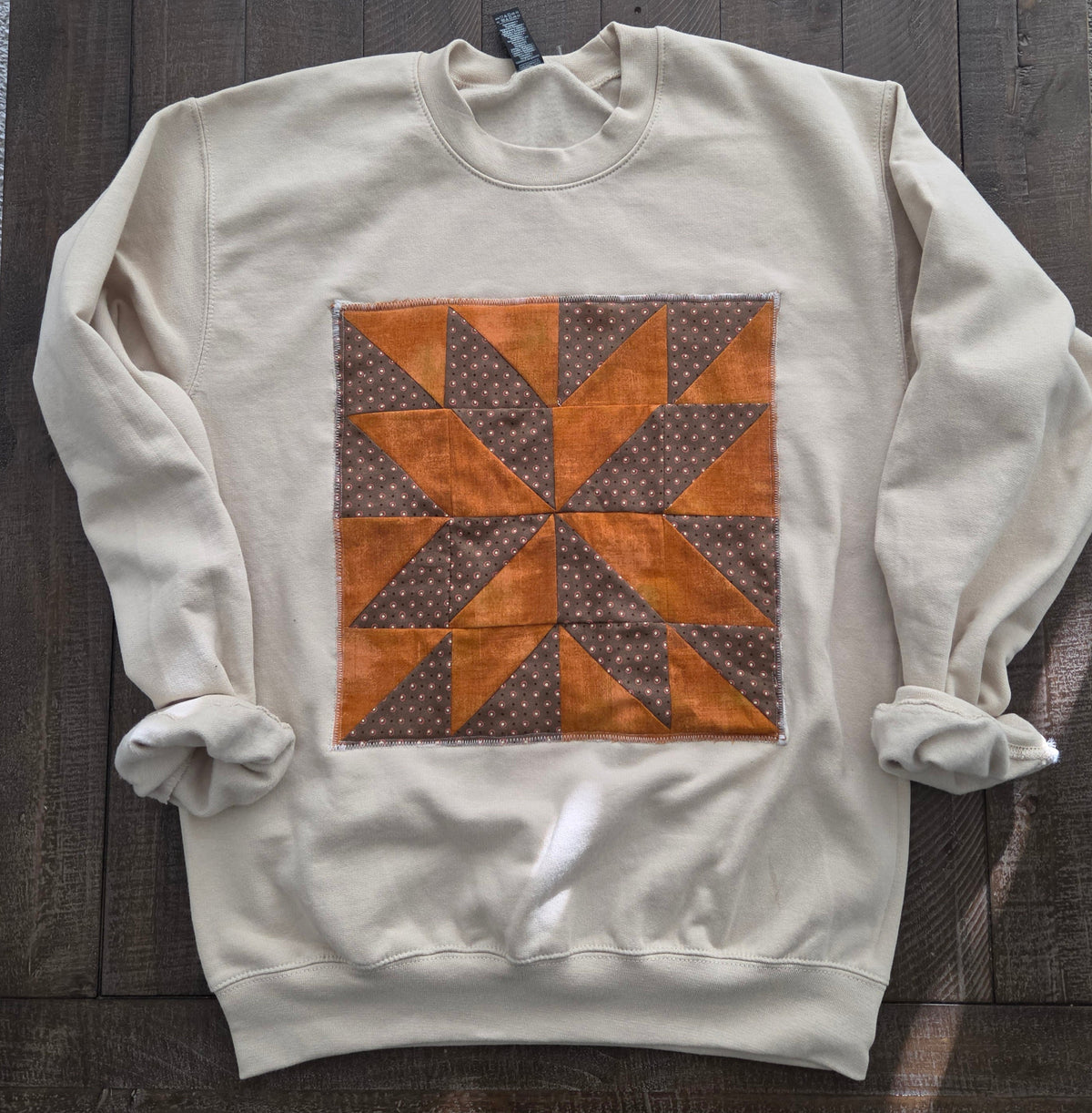 Small • Crewneck • Sand