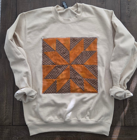 Small • Crewneck • Sand