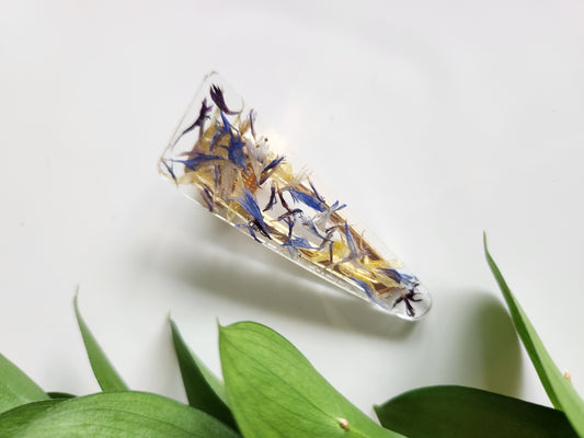Preserved Floral Hair Clip - Mixed Flowers