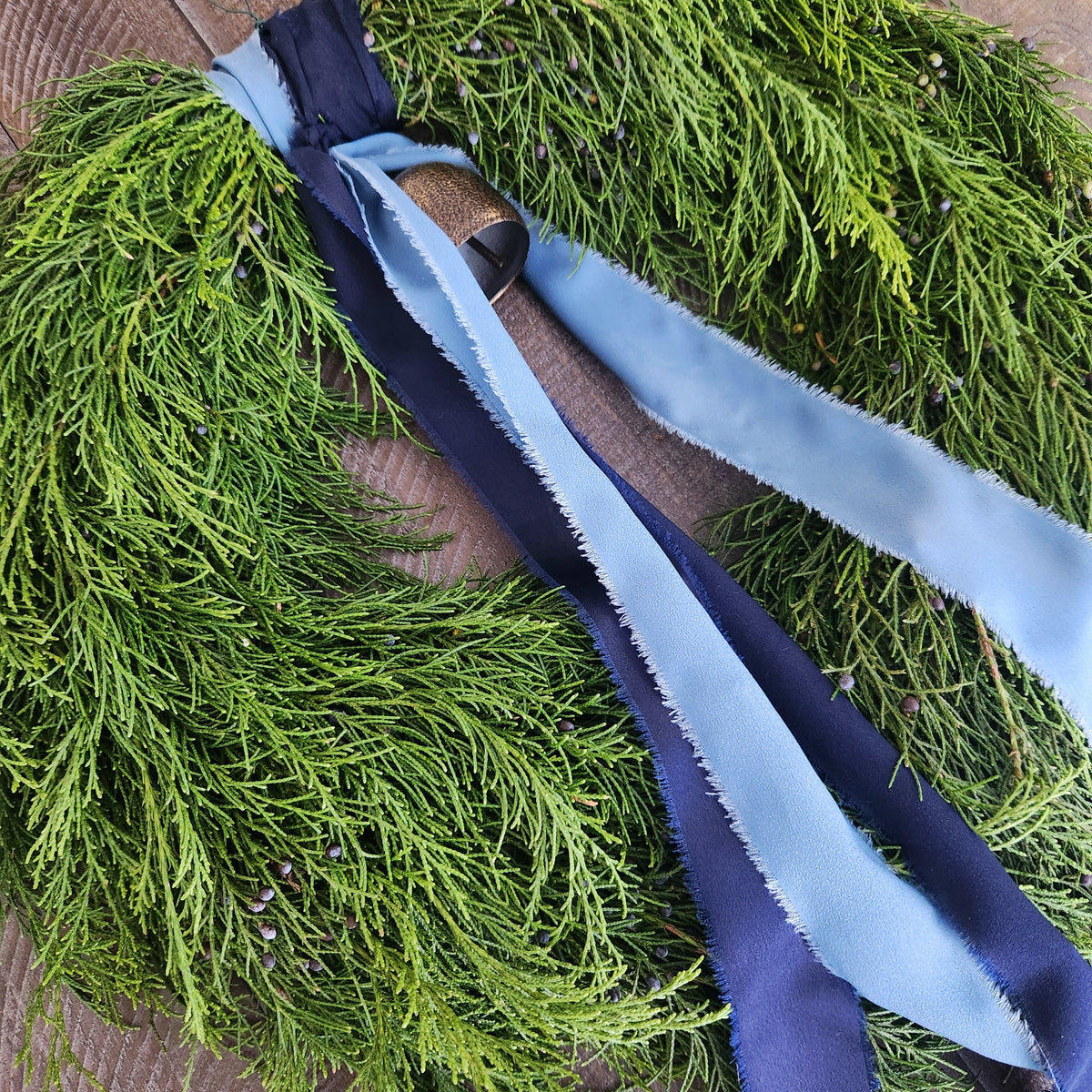 Juniper Berry Blue Wreath