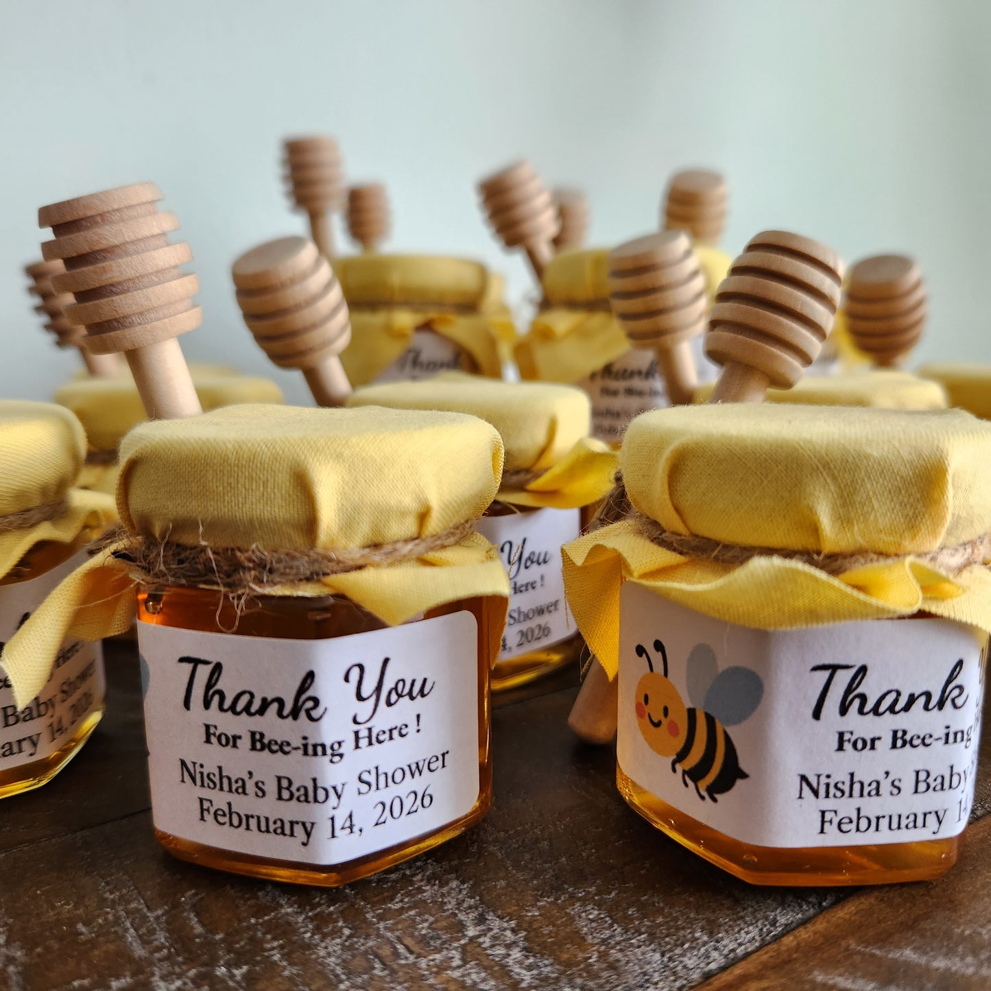 Personalized Honey Favors For Events